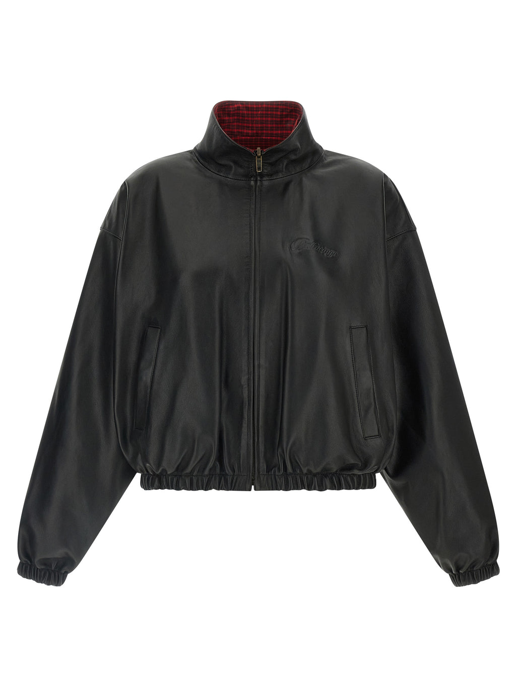 Black Lamb Leather Leather Jacket