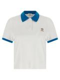 Blue Cotton Polo Shirt