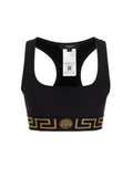 Black Polyamide Sport Bra