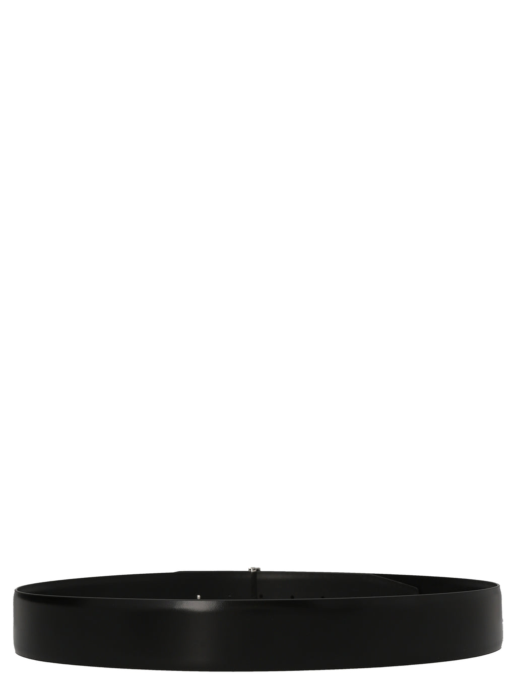 Black Calfskin Regular Belt