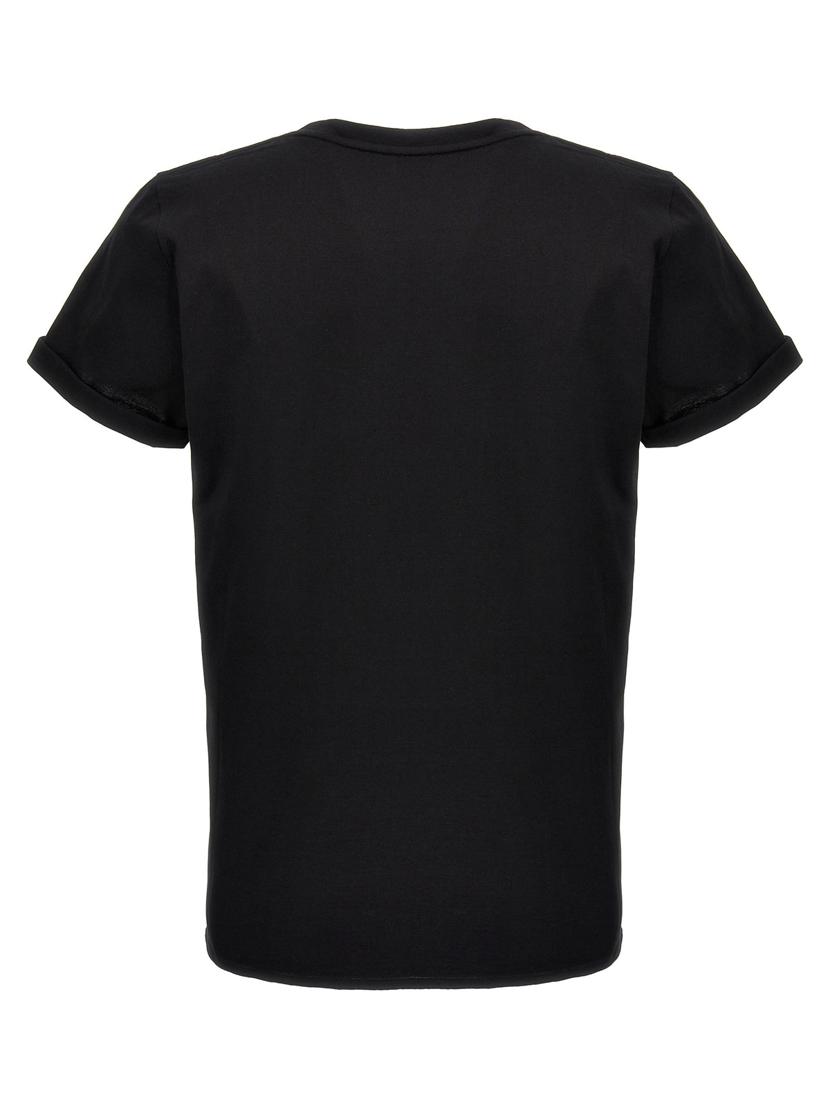 Black Cotton T-Shirt
