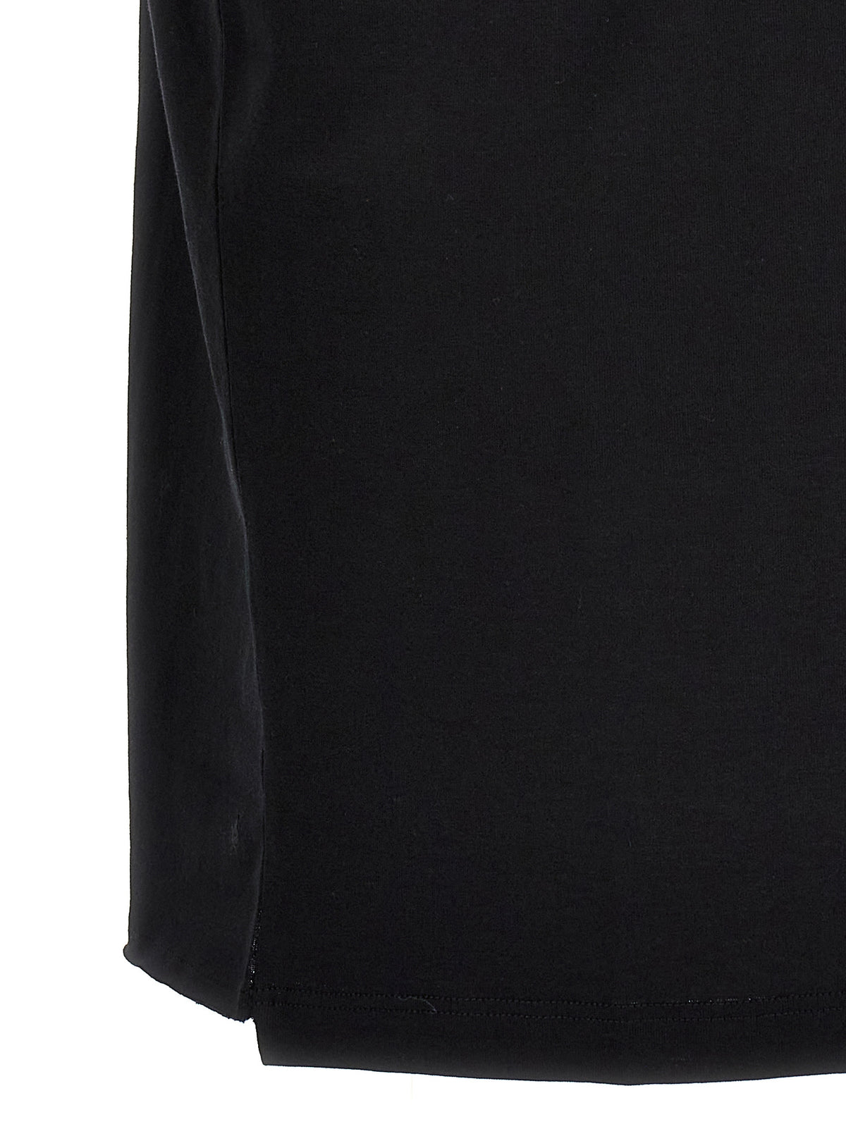 Black Cotton T-Shirt