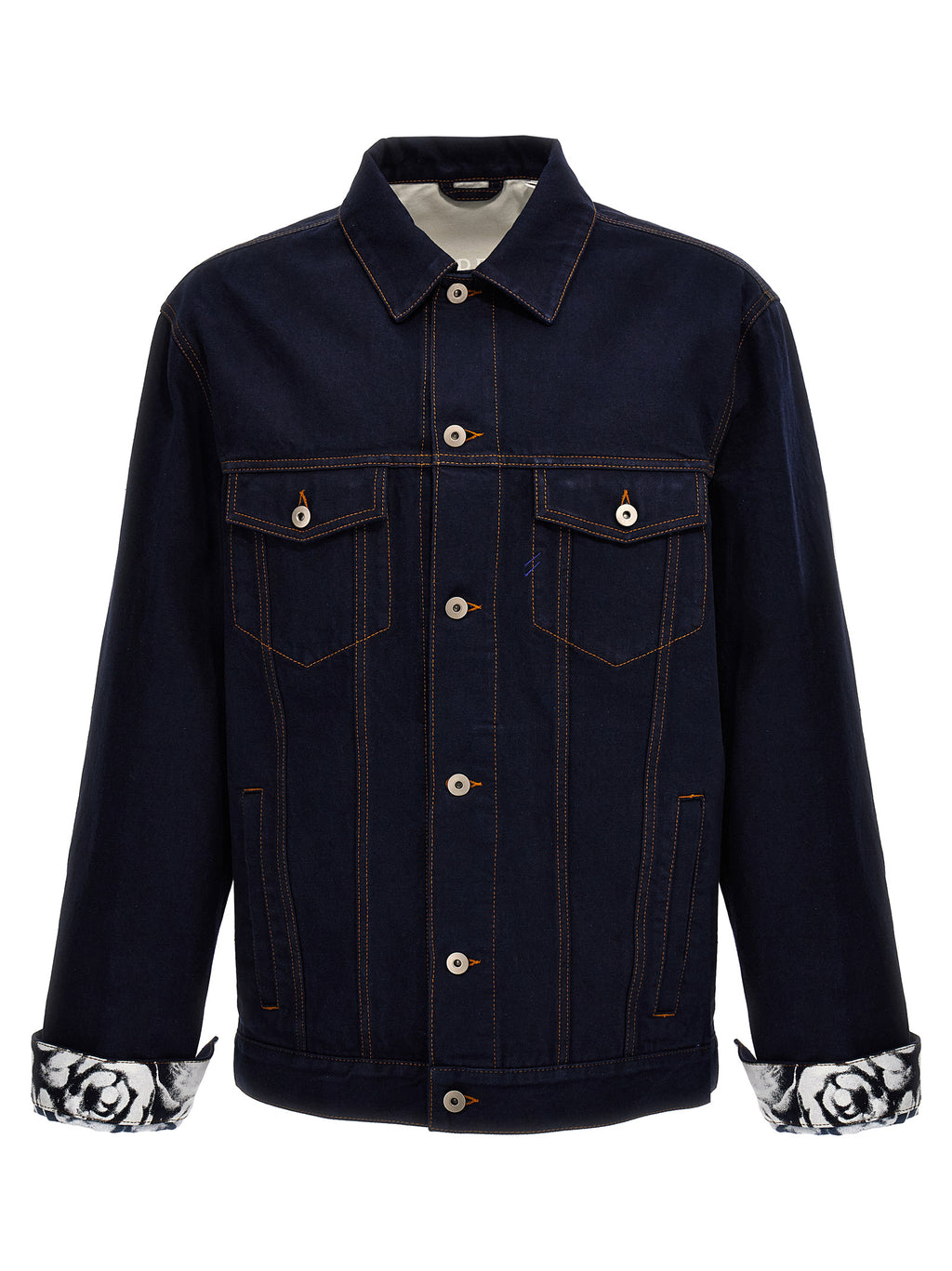 Blue Cotton Denim Jacket