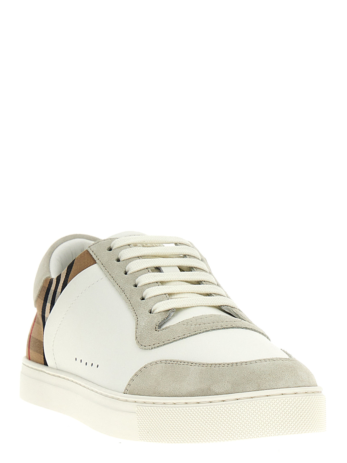 Multicolor Leather Low Top Sneakers