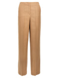 Beige Wool Dress Pants