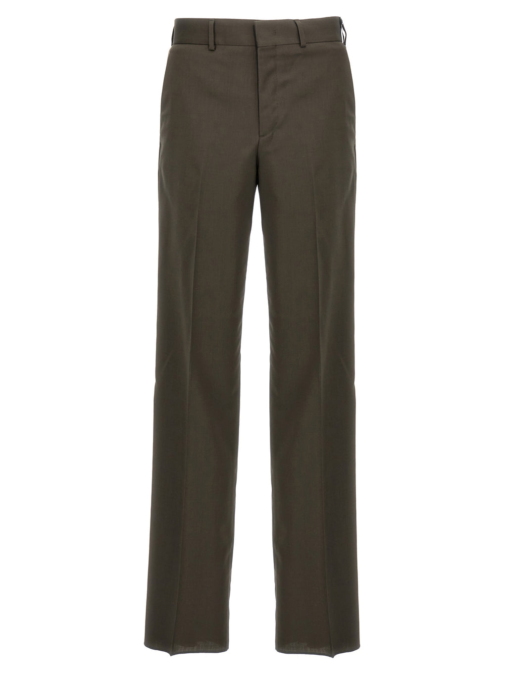 Bicolor Wool Dress Pants