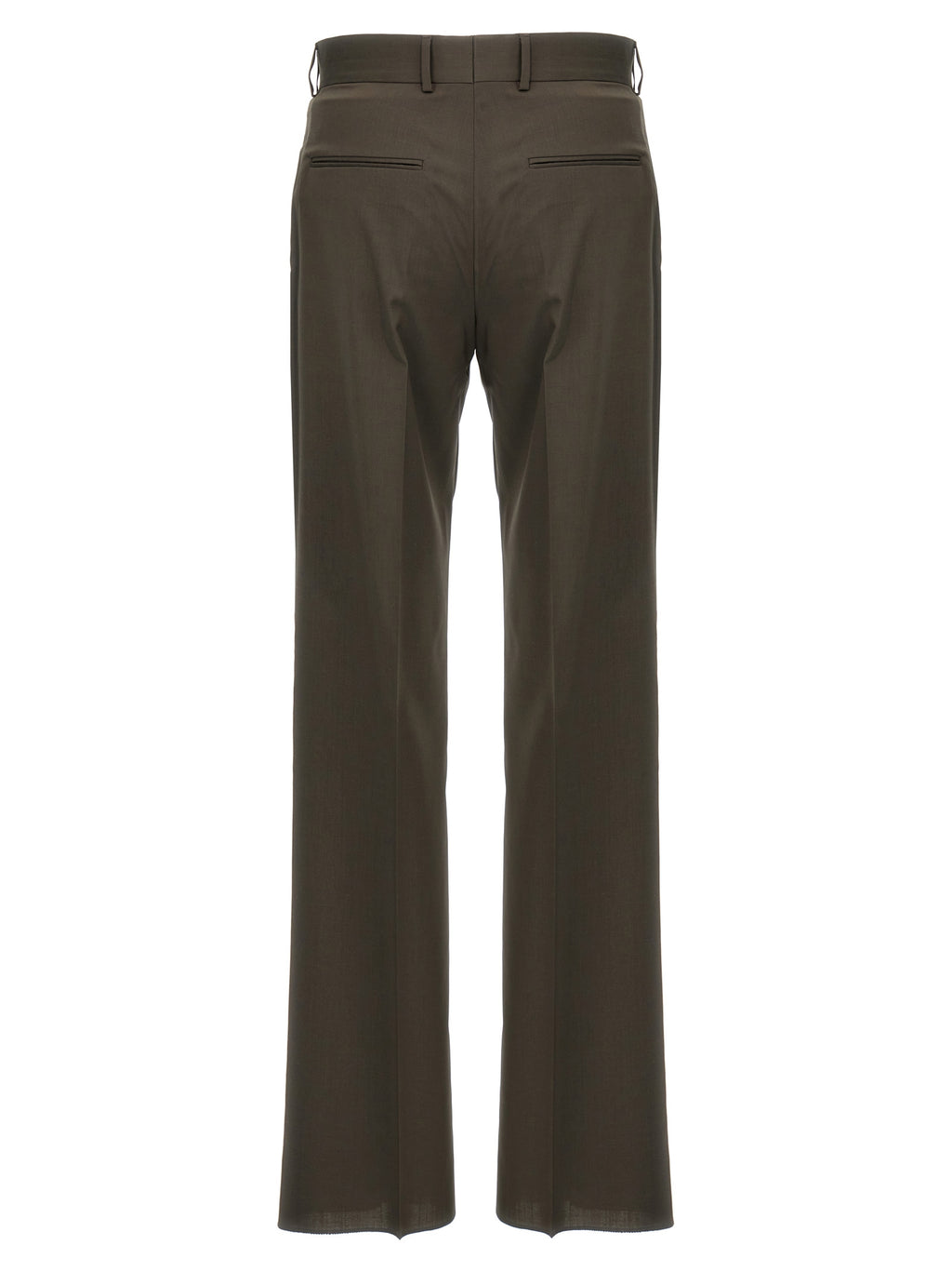 Bicolor Wool Dress Pants