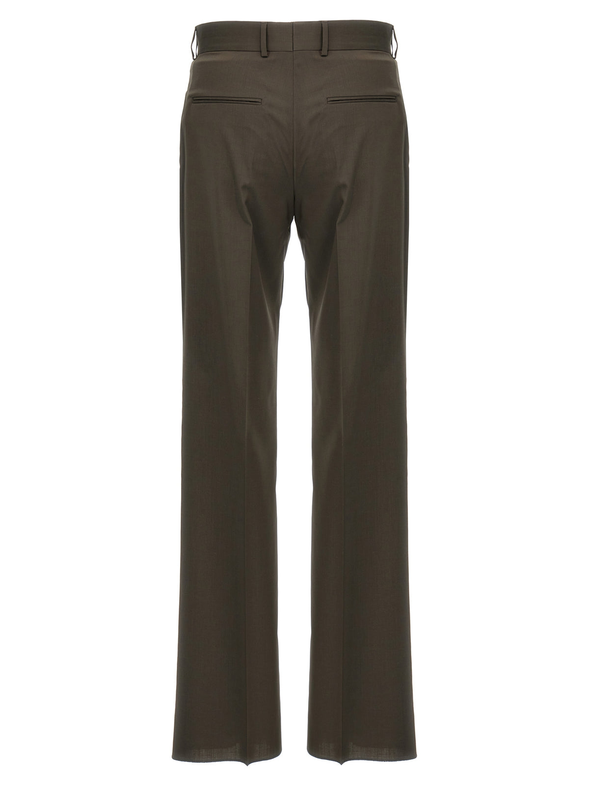 Bicolor Wool Dress Pants