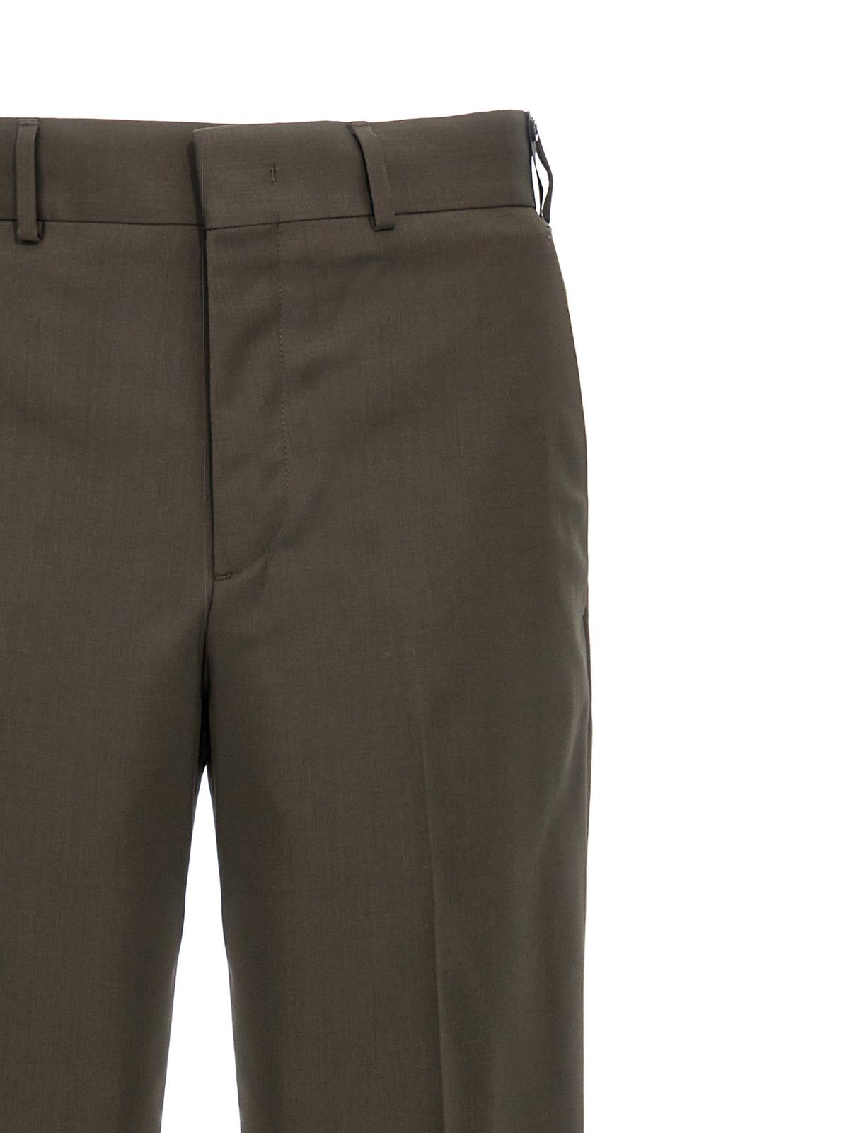 Bicolor Wool Dress Pants