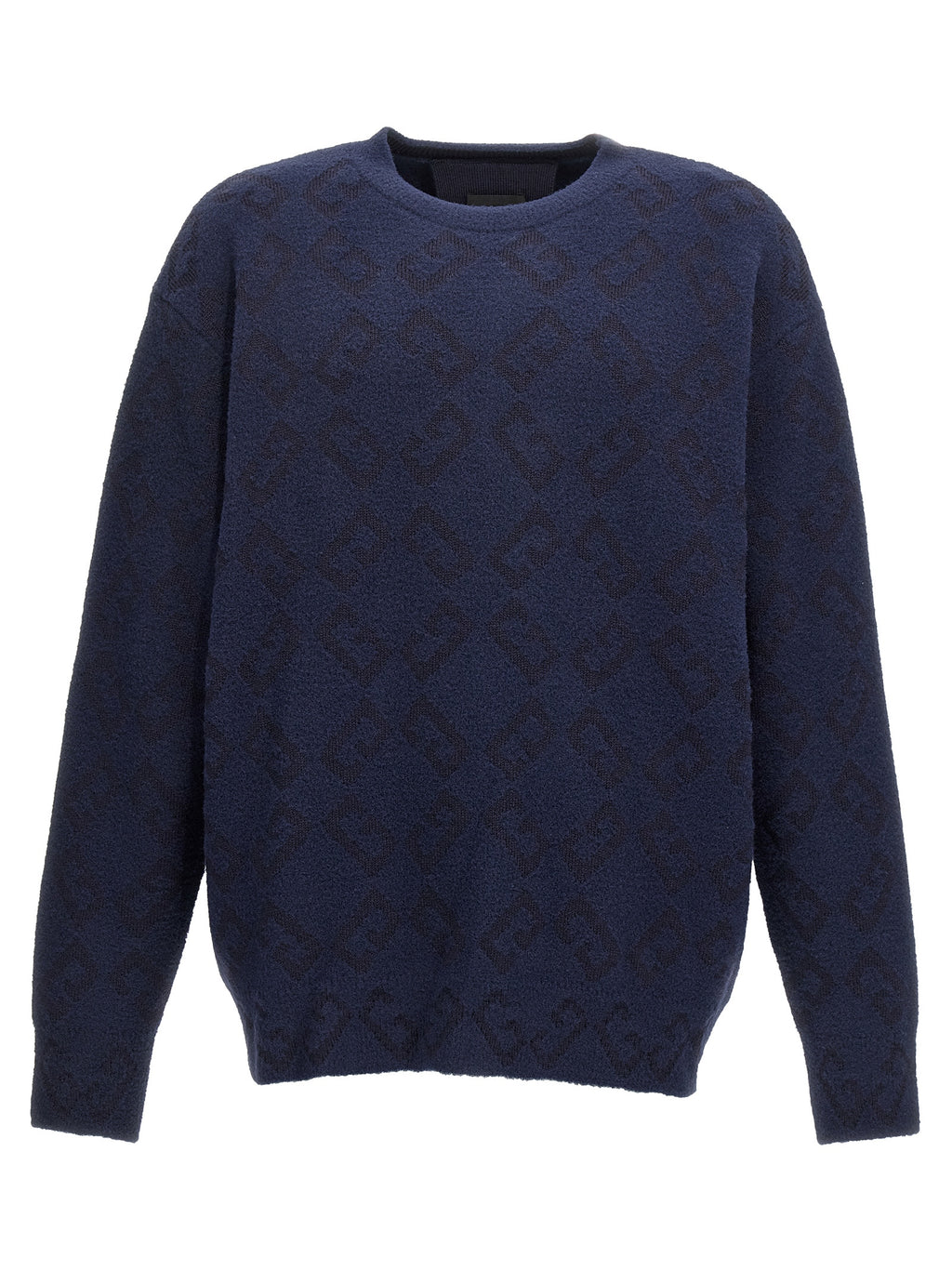 Blue Wool Cardigan