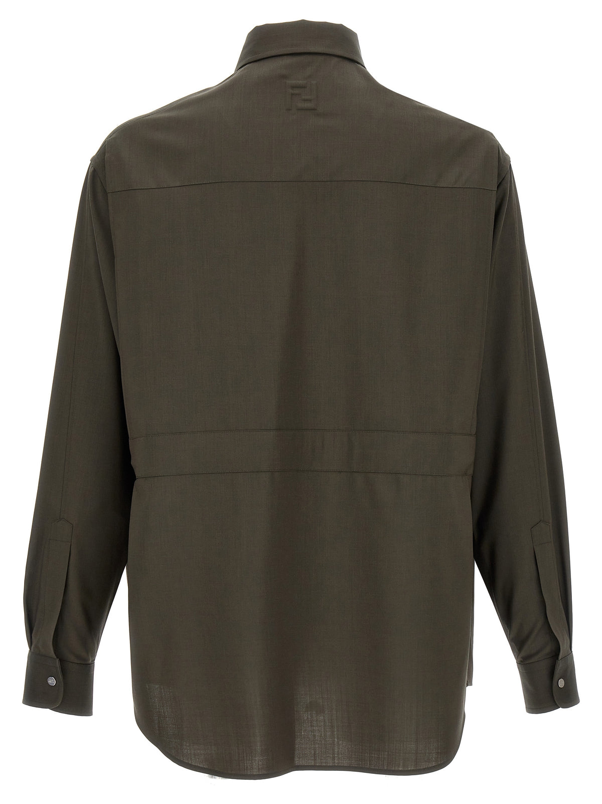 Bicolor Wool Blouse