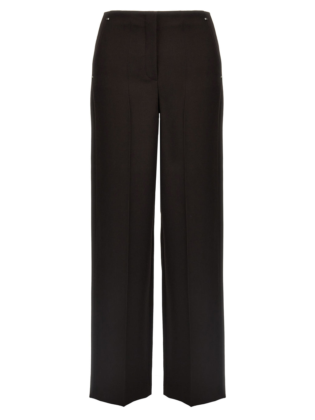 Purple Virgin Wool Dress Pants