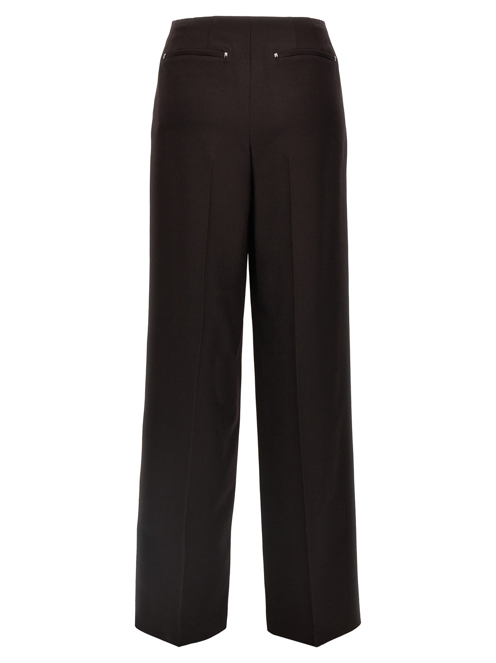 Purple Virgin Wool Dress Pants