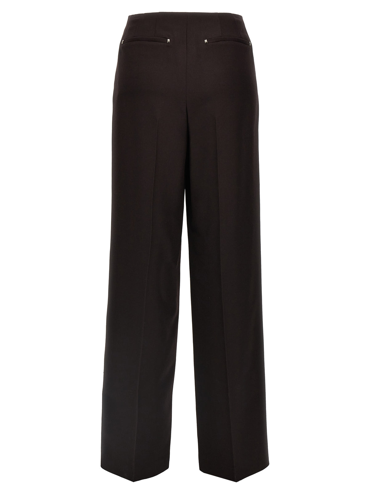 Purple Virgin Wool Dress Pants