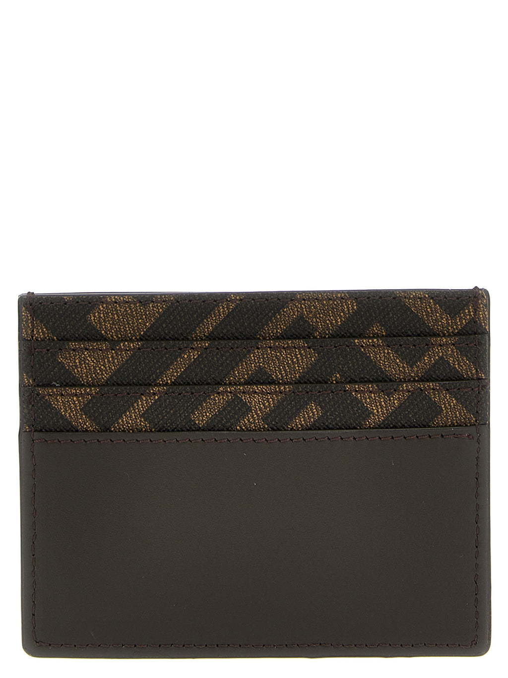 Brown Calf Leather Bos Taurus Cardholder