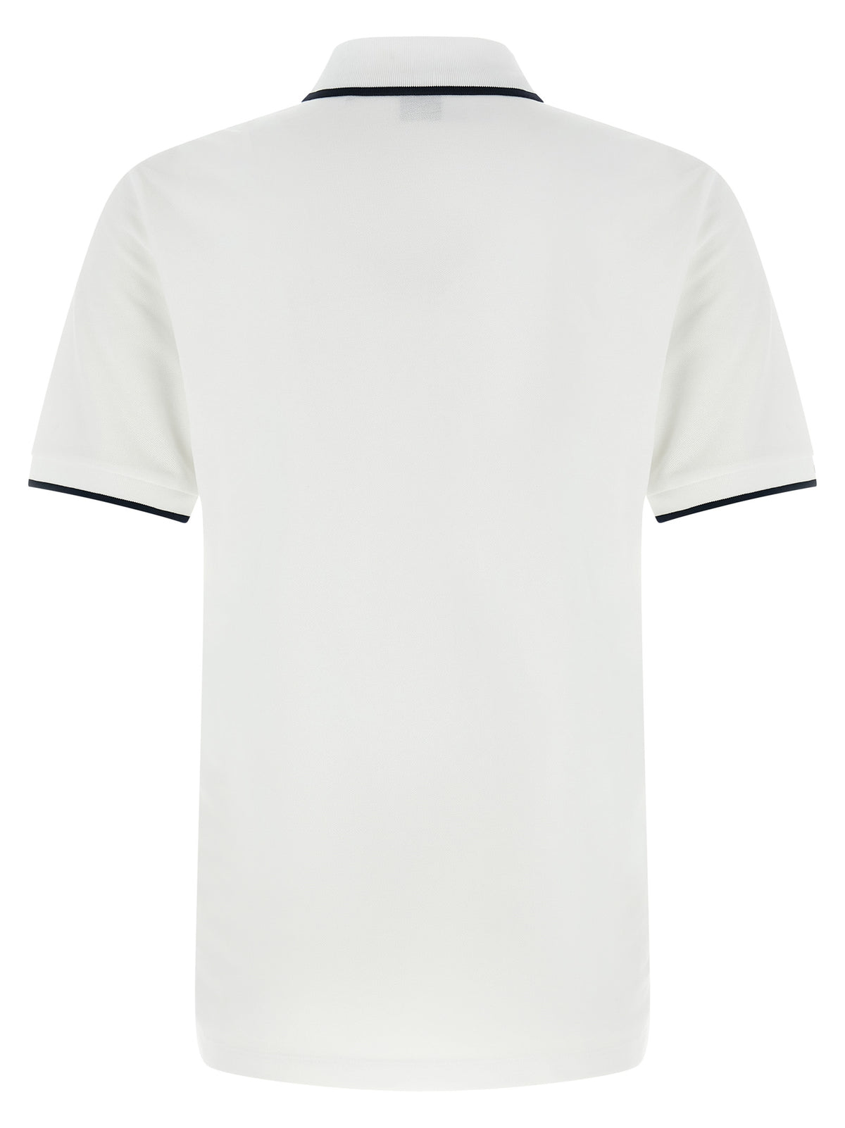 White Cotton Polo Shirt