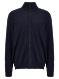 Blue Wool Cardigan