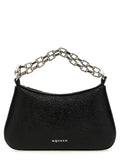 Black Lamb Leather Handbag