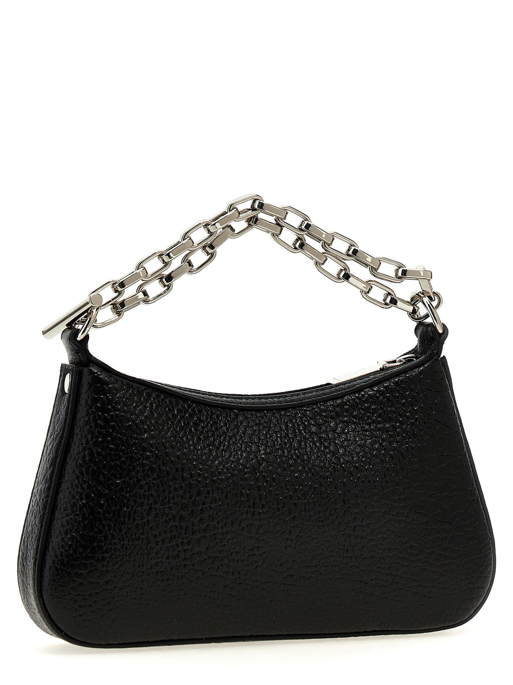 Black Lamb Leather Handbag