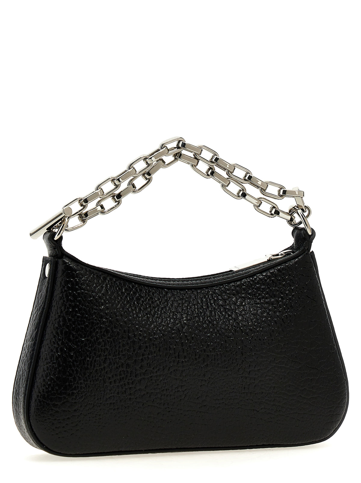 Black Lamb Leather Handbag