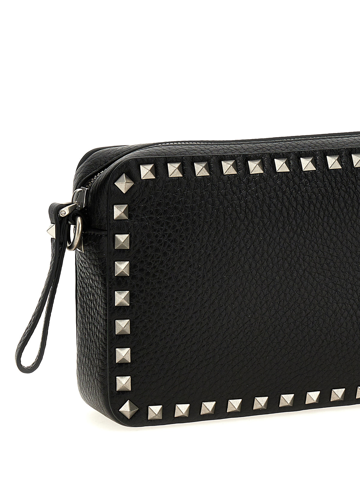 Black Calfskin Crossbody Bag