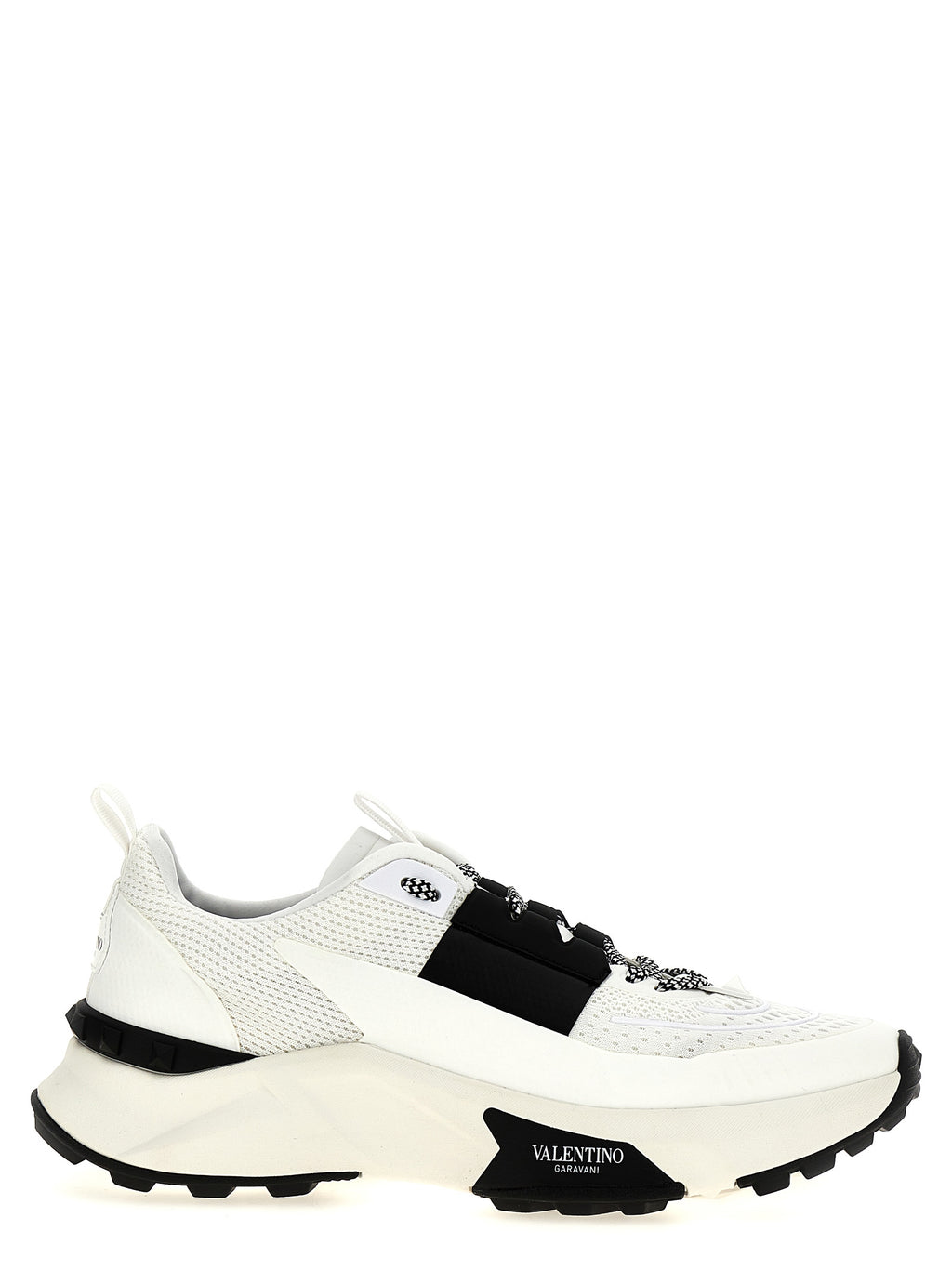 Bicolor Calfskin Athletic Sneakers