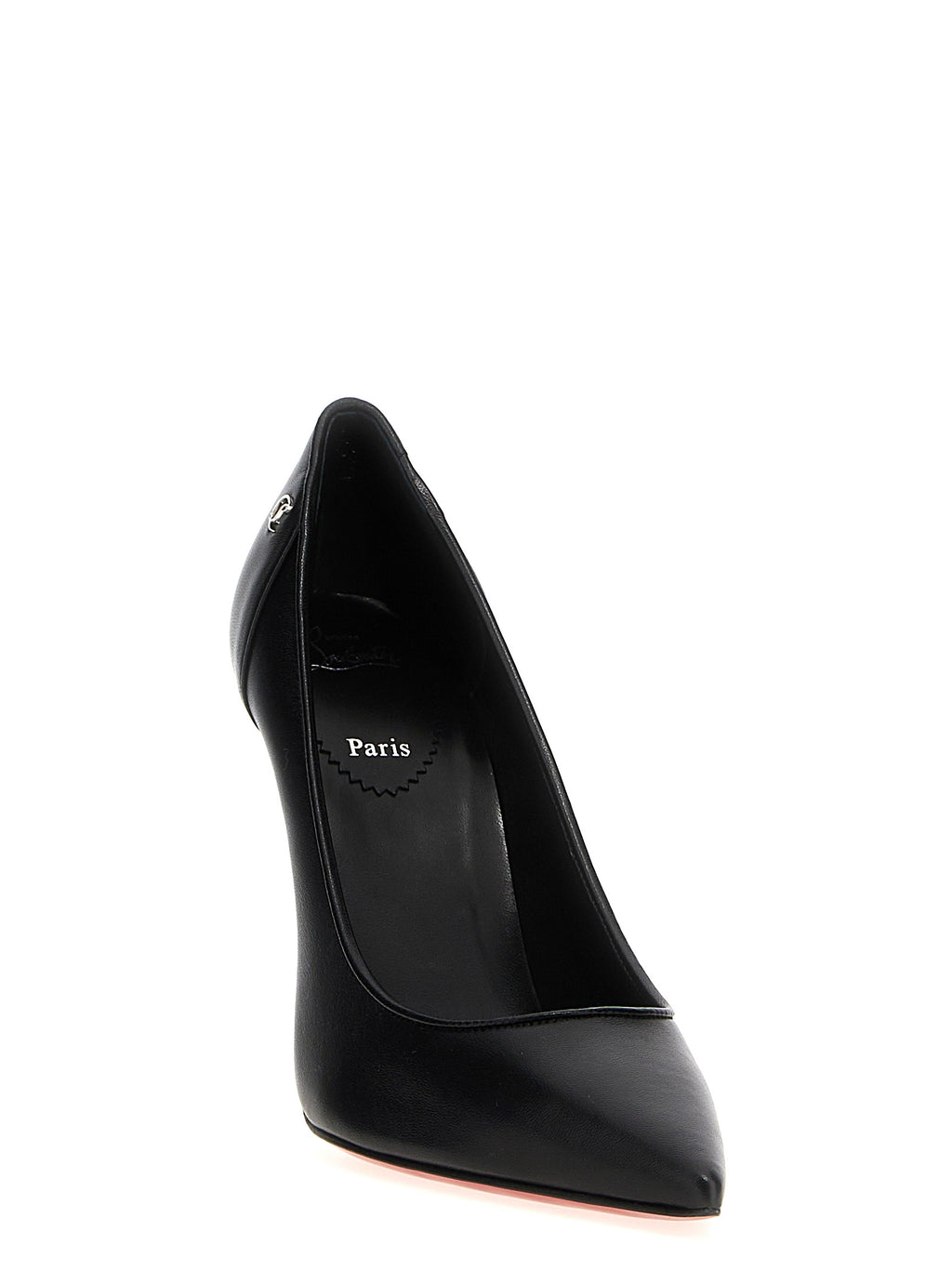 Black Napa Leather / Calf Bos Taurus High Heel Pumps