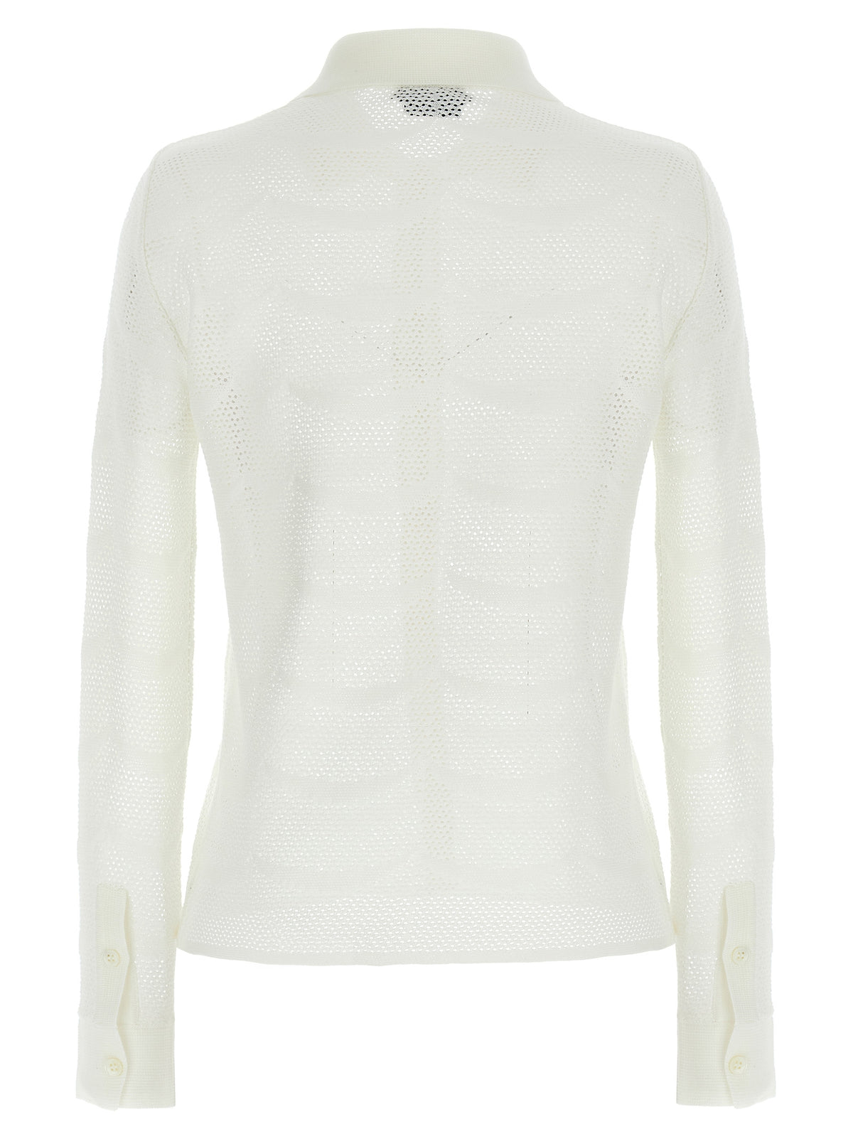 White Cotton Cardigan