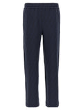 Blue Polyester Joggers (Workout Pants)