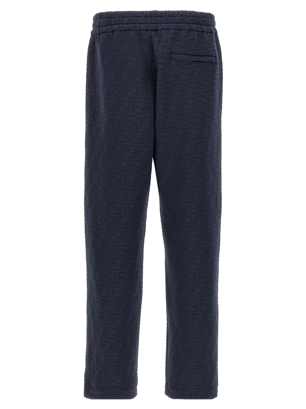 Blue Polyester Joggers (Workout Pants)