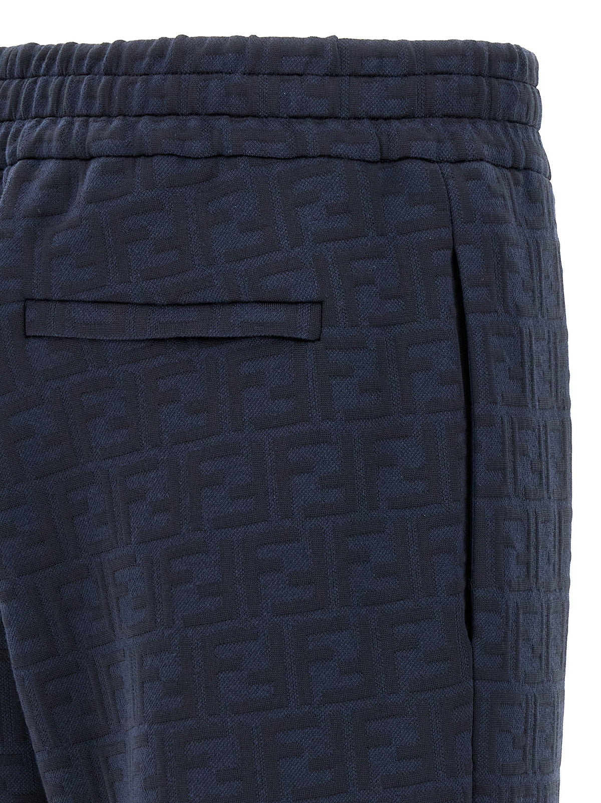 Blue Polyester Joggers (Workout Pants)