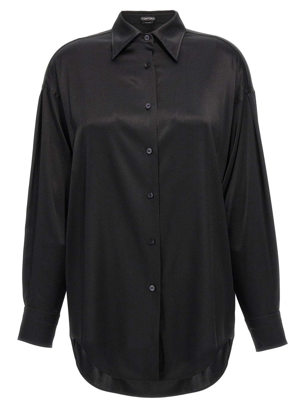 Black Silk Blouse