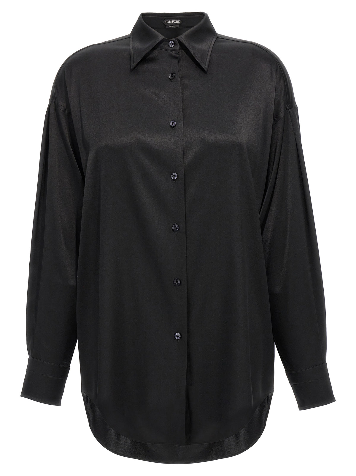 Black Silk Blouse