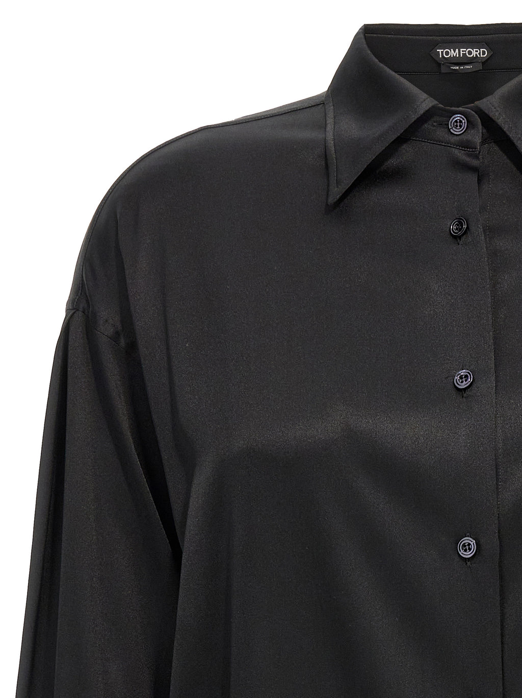 Black Silk Blouse