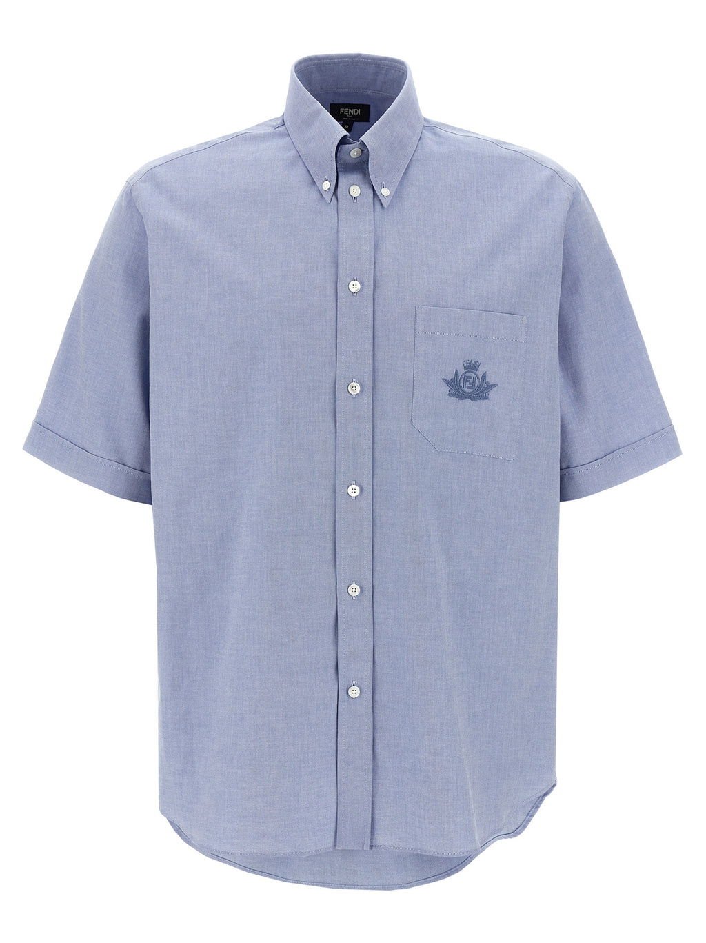 Blue Cotton Blouse