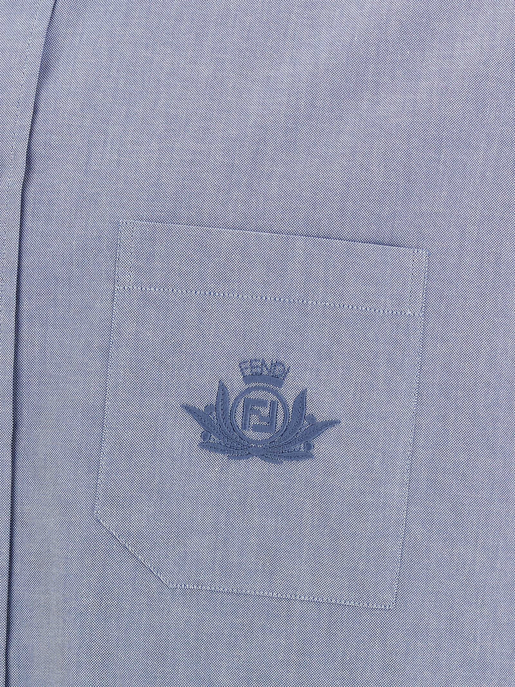 Blue Cotton Blouse
