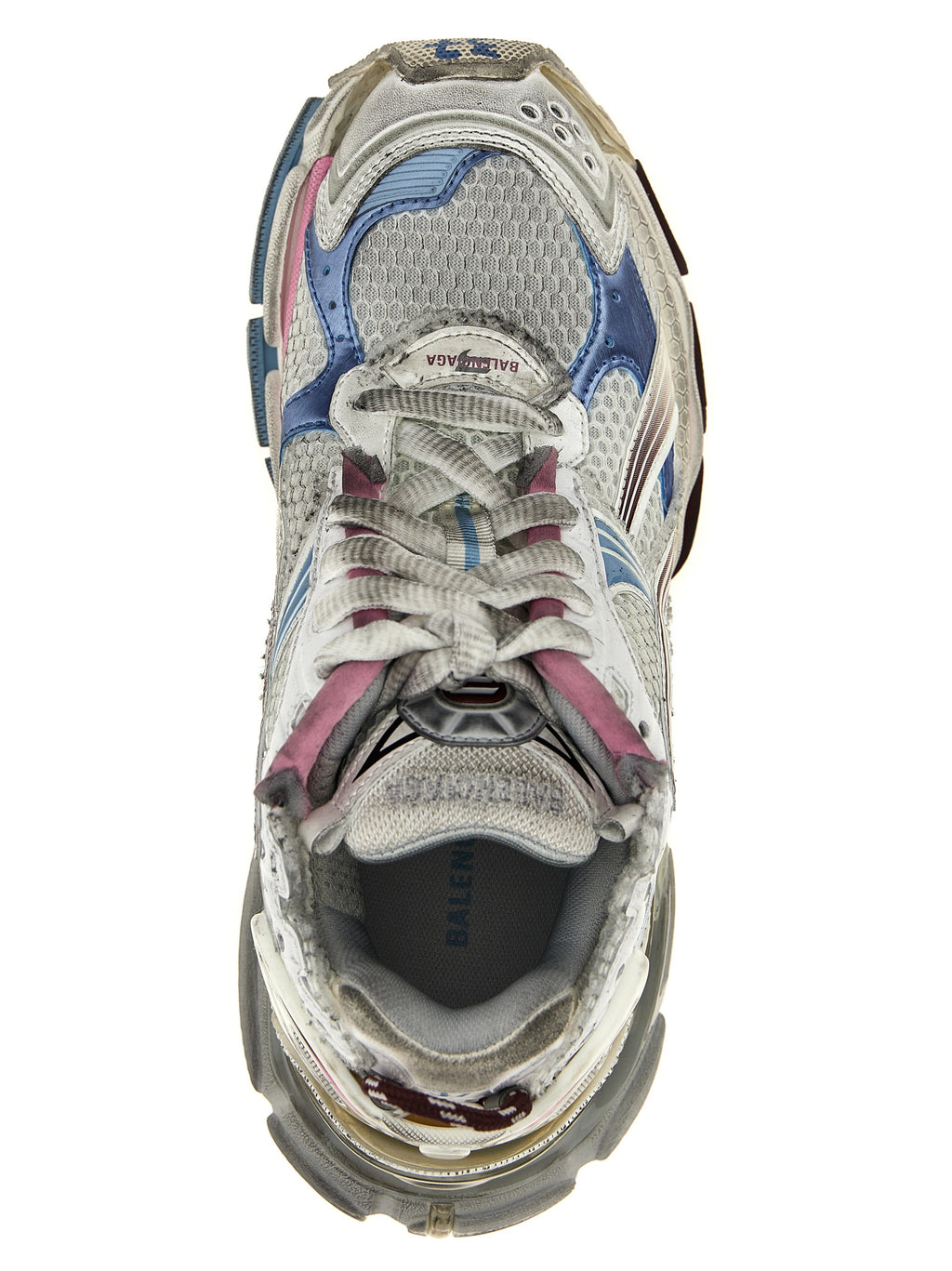 Multicolor Polyethylene Athletic Sneakers