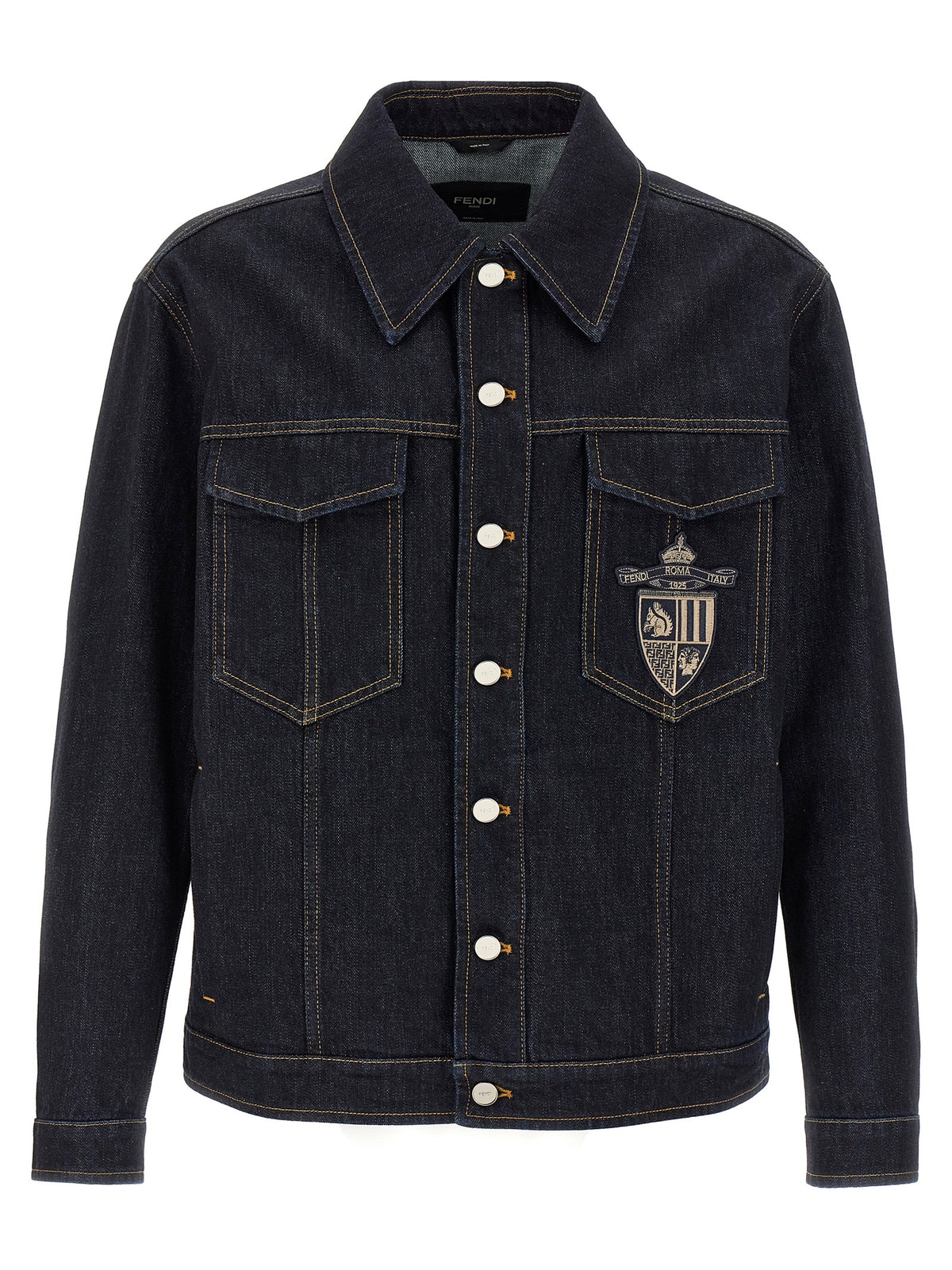 Blue Cotton Denim Jacket