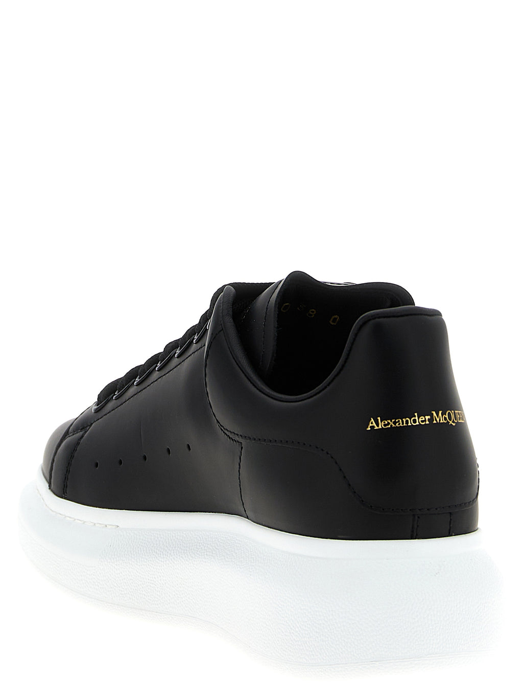 Bicolor Bovine Leather Low Top Sneakers