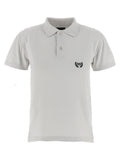 Gray Cotton Polo Shirt