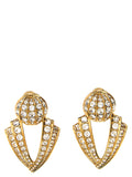 Gold Brass Earrings