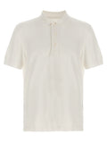White Lyocell Polo Shirt