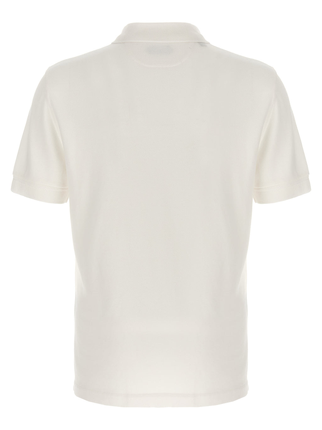White Lyocell Polo Shirt