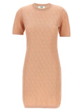 Multicolor Cotton Short Dress