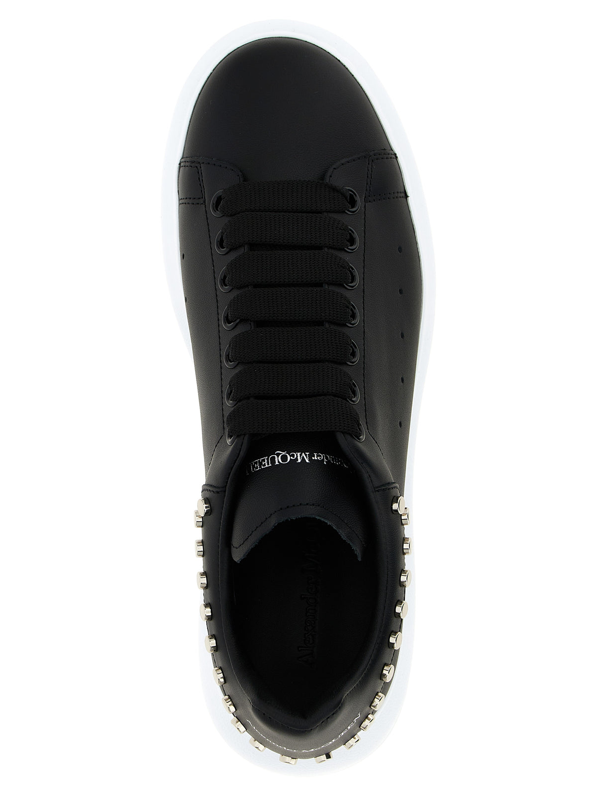 Black Calfskin Chunky Sneakers