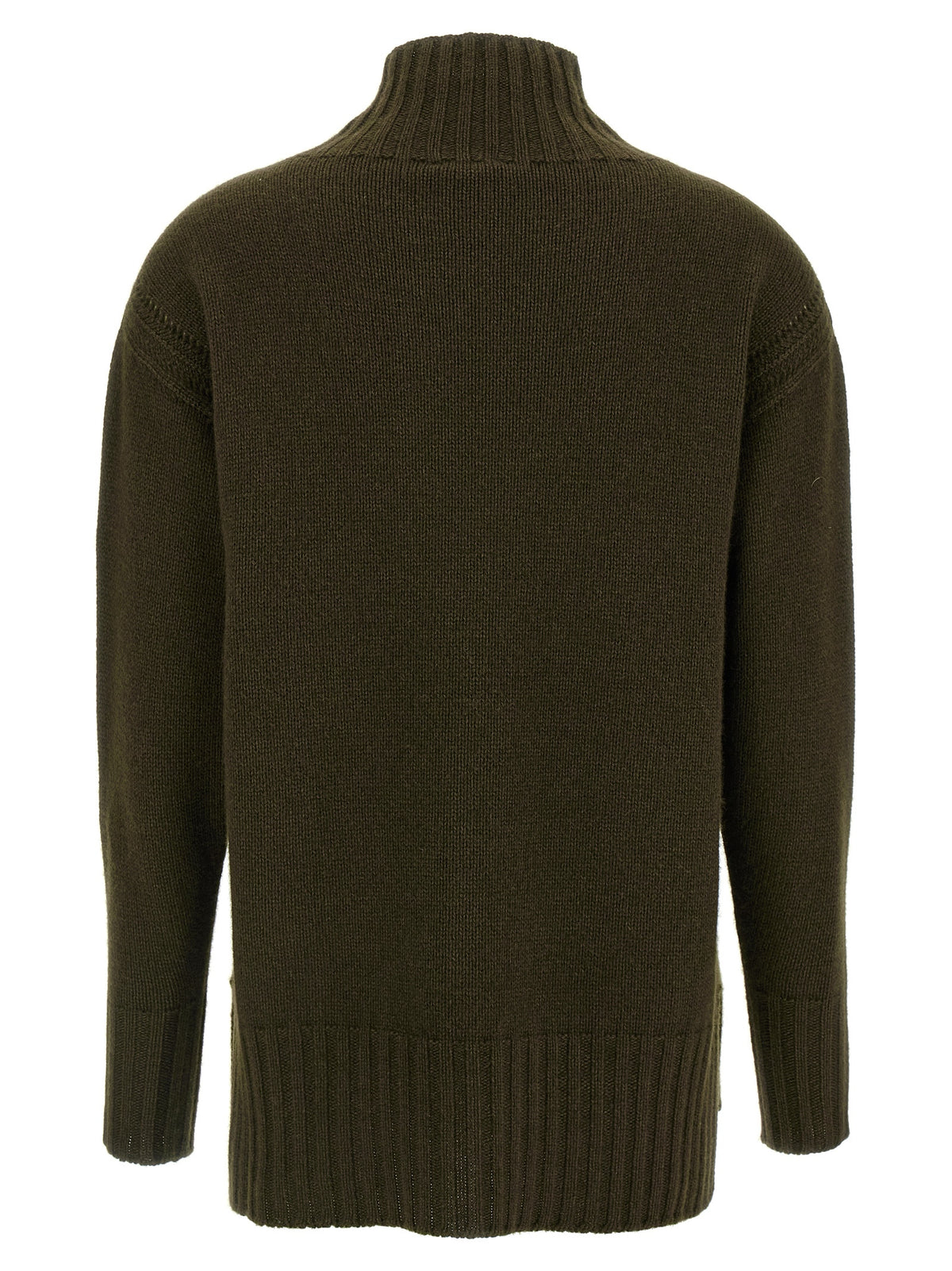 Bicolor Cashmere Cardigan