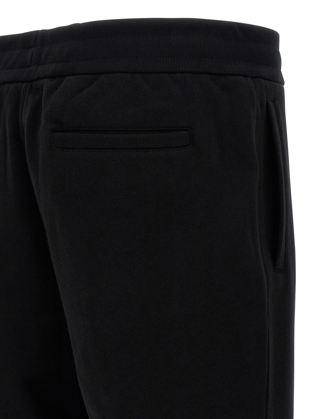 Black Cotton Joggers (Workout Pants)