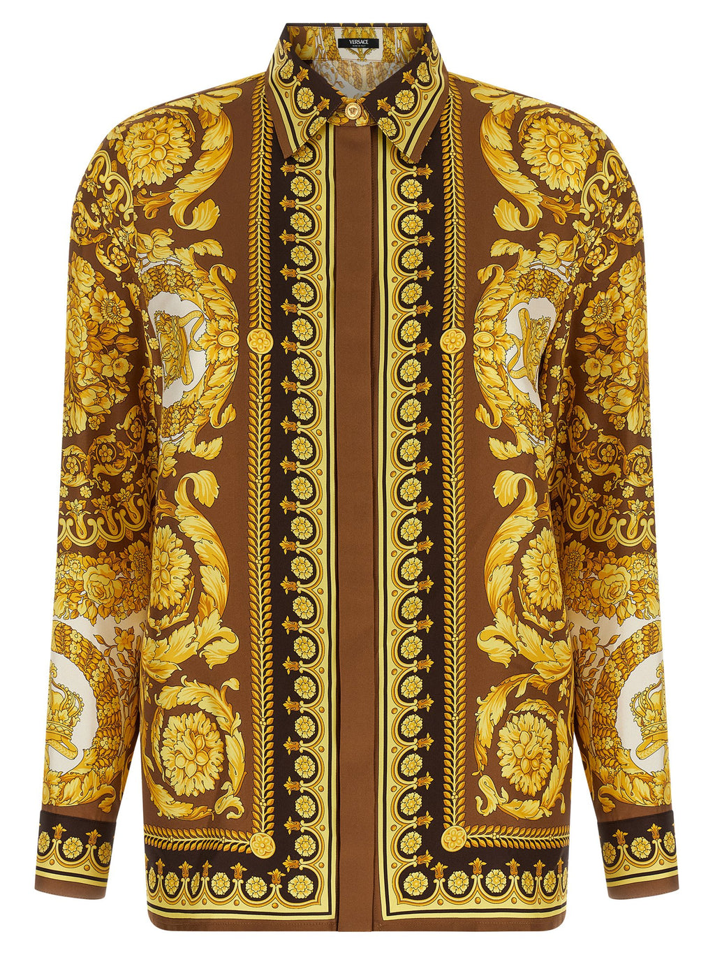 Gold Silk Blouse