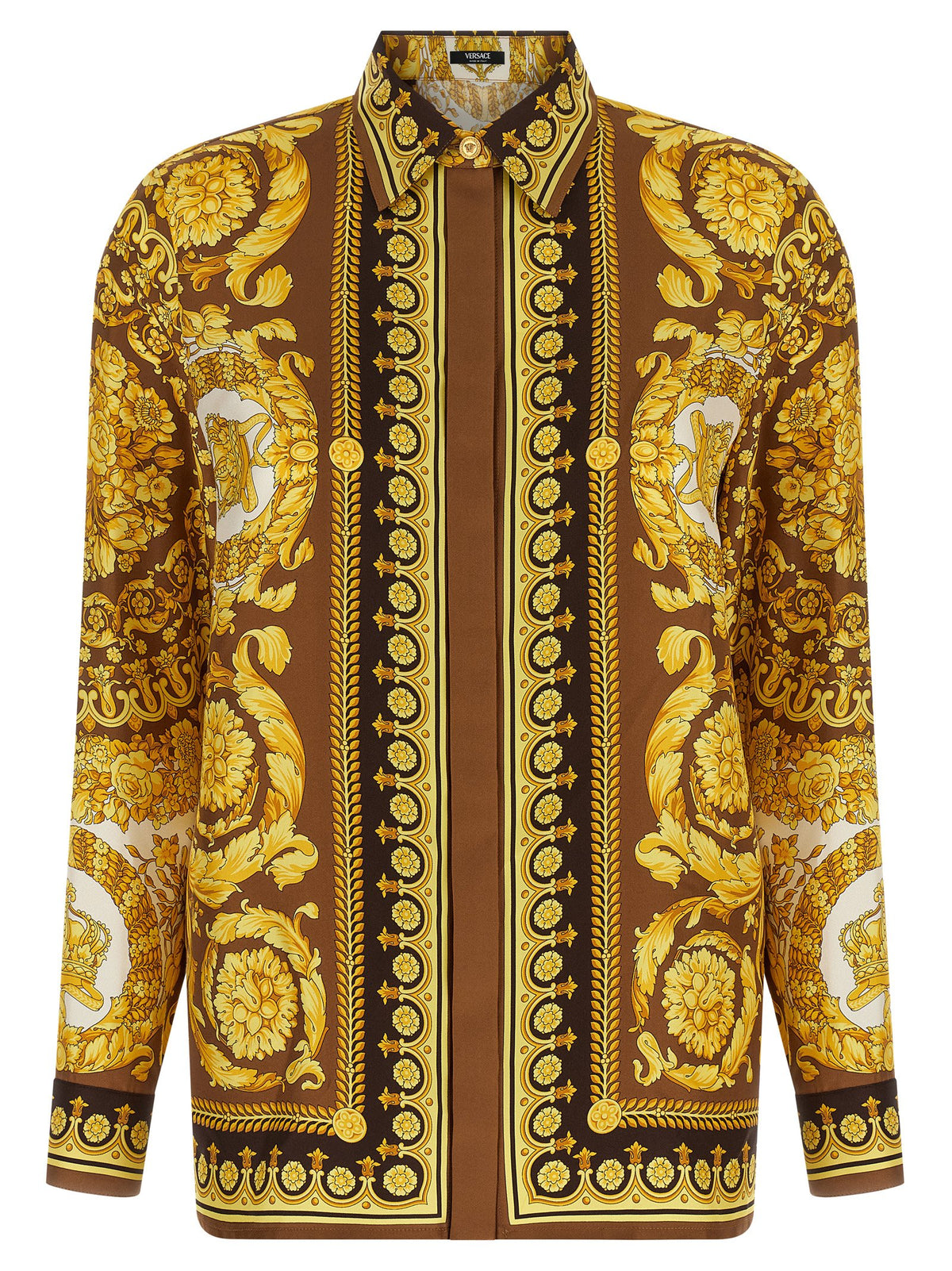 Gold Silk Blouse