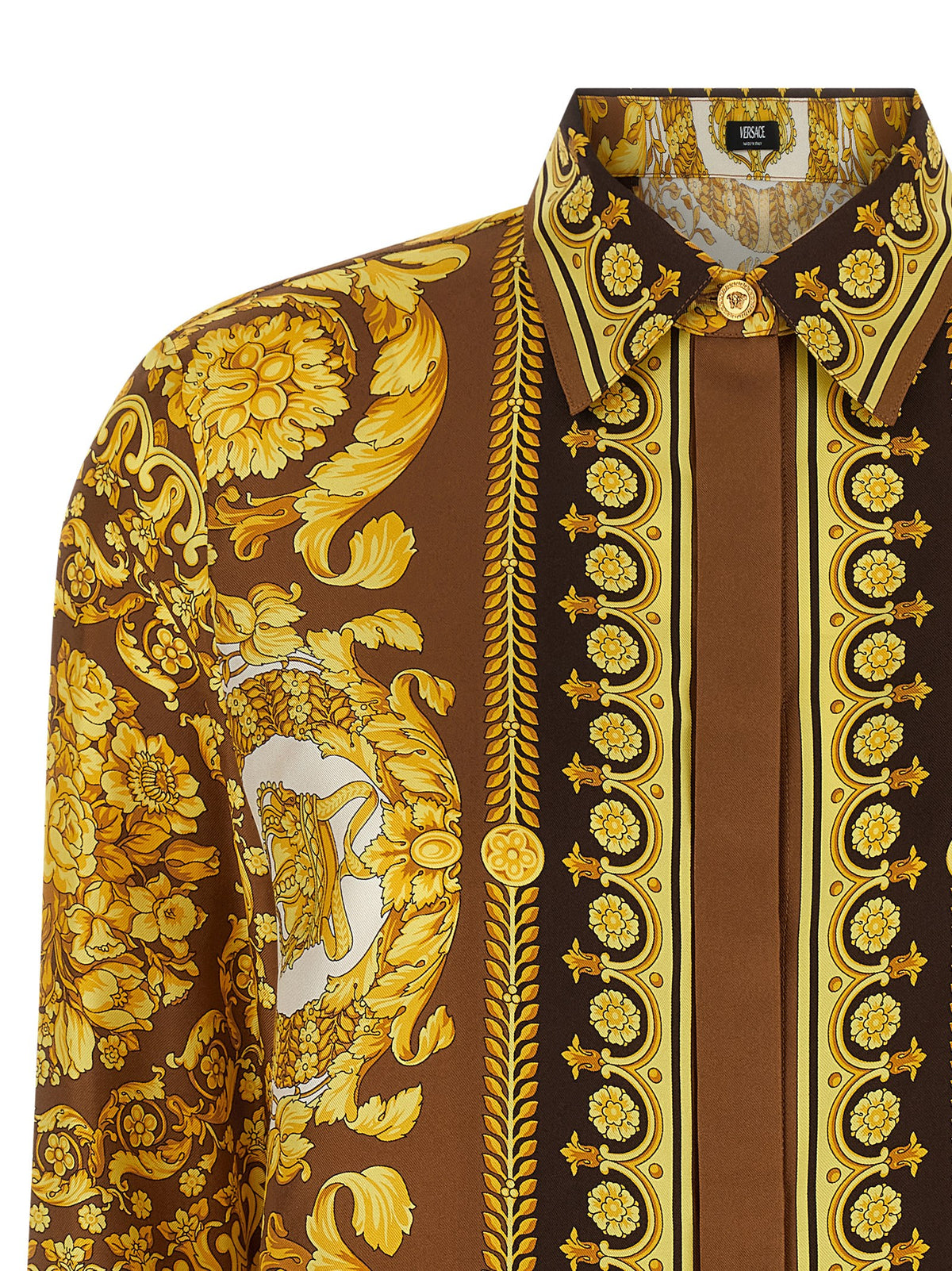 Gold Silk Blouse